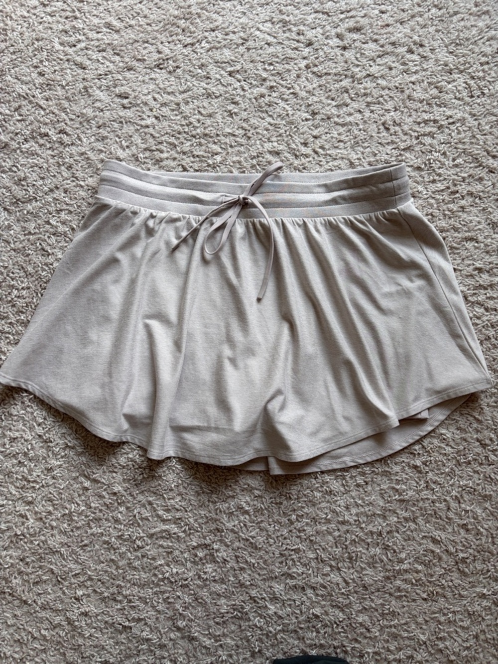 Fabletics Light Taupe Athletic Skort